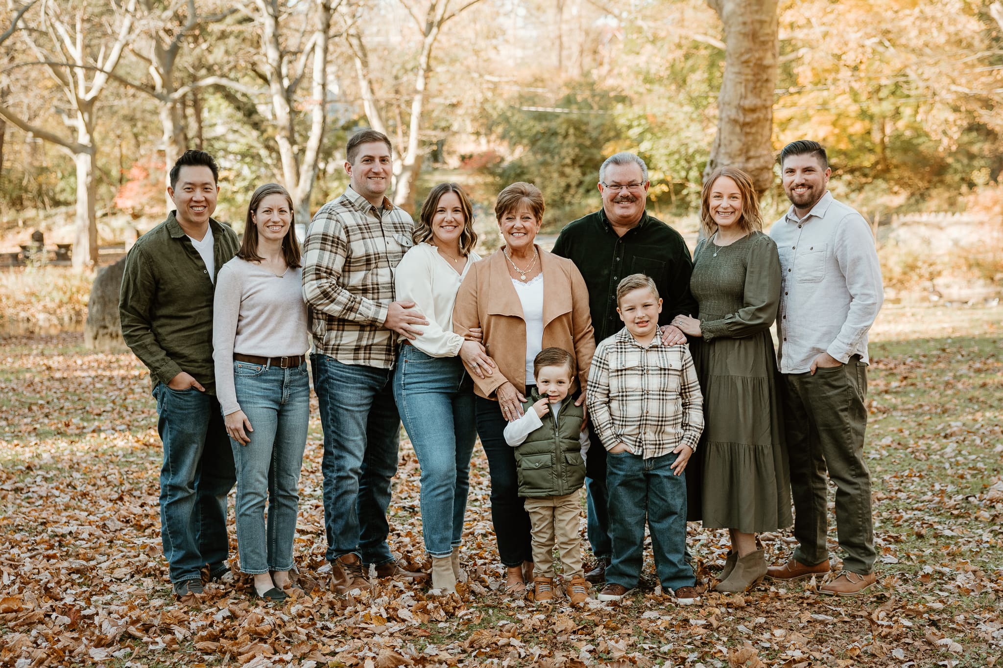 Extended Family session in Lehigh Valley